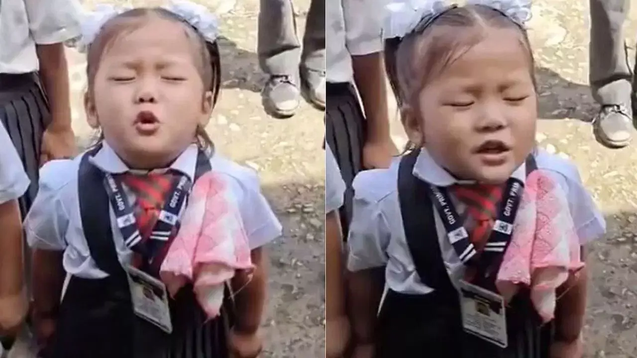 Viral Video: జాతీయ గీతాన్ని చిట్టితల్లి ఎంత ముద్దుగా పాడిందో… వీడియో చూసి మీరు కూడా ఫిదా అవ్వక మానరు