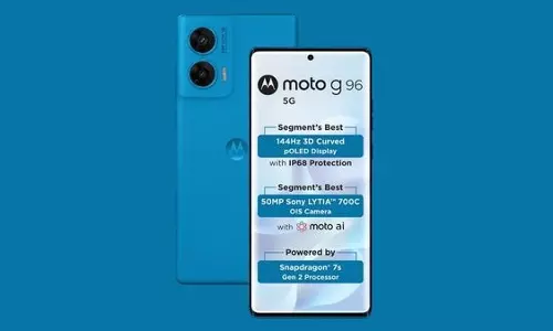 Motorola G96 5G: మైండ్ బ్లోయింగ్ డీల్.. మోటరోలా 5జీపై భారీ డిస్కౌంట్.. చీప్గా కొనేయండి..! Motorola G96 5G: మైండ్ బ్లోయింగ్ డీల్.. మోటరోలా 5జీపై భారీ డిస్కౌంట్.. చీప్గా కొనేయండి..!