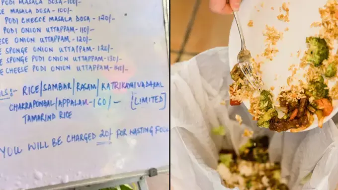 Viral News: ఆహారాన్ని వృథా చేస్తే రూ.20 ఫైన్‌ తప్పనిసరి!