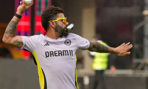 Virat Kohlis Intense Practice Session at Lords!