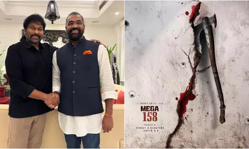 Megastar Chiranjeevi : మెగాస్టార్ చిరంజీవి-కేవీఎన్ ప్రొడక్షన్స్ కాంబినేషన్లో కొత్త సినిమా Megastar Chiranjeevi : మెగాస్టార్ చిరంజీవి-కేవీఎన్ ప్రొడక్షన్స్ కాంబినేషన్లో కొత్త సినిమా