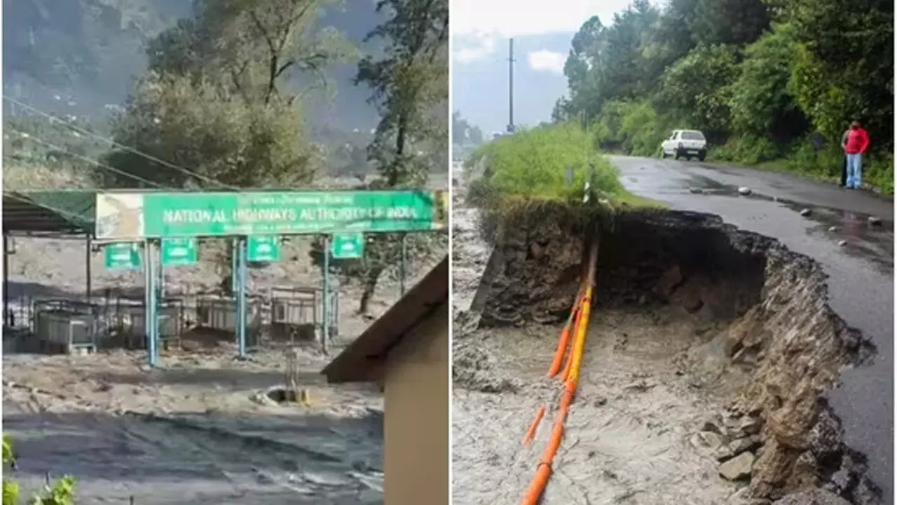 Watch Video: వరద బీభత్సం.. నీటమునిగిన మనాలి టోల్‌ప్లాజా.. ఎక్కడో తెలుసా?