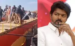 Thalapathy Vijay: రాజకీయ సభలో వివాదం.. అభిమానిపై దాడి దళపతి విజయ్ పై కేసు నమోదు