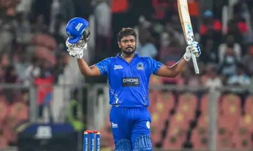Sanju Samson : 9 సిక్సులు, 2 ఫోర్లు...41 బంతుల్లో 83 పరుగులు.. సంజు శాంసన్ విధ్వంసం