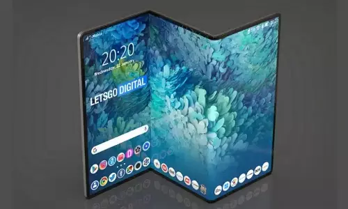 Samsung Tri-Fold Phone: శాంసంగ్ మొదటి ట్రై ఫోల్డ్ ఫోన్.. ఈ ఫోన్ ధర తెలిస్తే షాకే..! Samsung Tri-Fold Phone: శాంసంగ్ మొదటి ట్రై ఫోల్డ్ ఫోన్.. ఈ ఫోన్ ధర తెలిస్తే షాకే..!
