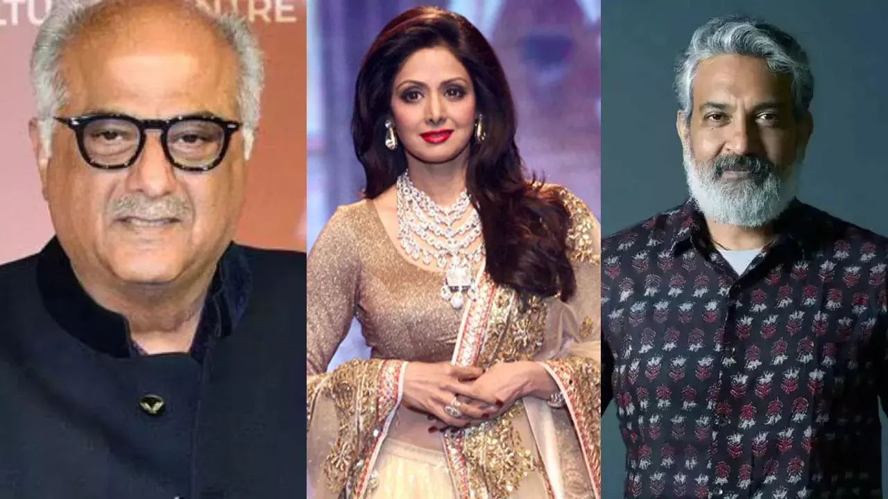 Rajamouli : శ్రీదేవిని బాహుబలికి ఎందుకు తీసుకోలేదంటే.. రాజమౌళికి అబద్ధాలు చెప్పింది ఎవరో చెప్పిన బోనీ కపూర్!