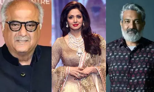 Rajamouli : శ్రీదేవిని బాహుబలికి ఎందుకు తీసుకోలేదంటే.. రాజమౌళికి అబద్ధాలు చెప్పింది ఎవరో చెప్పిన బోనీ కపూర్! Rajamouli : శ్రీదేవిని బాహుబలికి ఎందుకు తీసుకోలేదంటే.. రాజమౌళికి అబద్ధాలు చెప్పింది ఎవరో చెప్పిన బోనీ కపూర్!