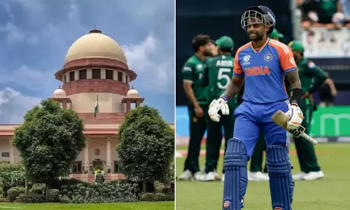 భారత్ పాక్ క్రికెట్ మ్యాచ్ రద్దు చేయాలని పిటిషన్.. పిటిషనర్లపై సీరియస్ అయిన ద్విసభ్య ధర్మాసనం భారత్ పాక్ క్రికెట్ మ్యాచ్ రద్దు చేయాలని పిటిషన్.. పిటిషనర్లపై సీరియస్ అయిన ద్విసభ్య ధర్మాసనం