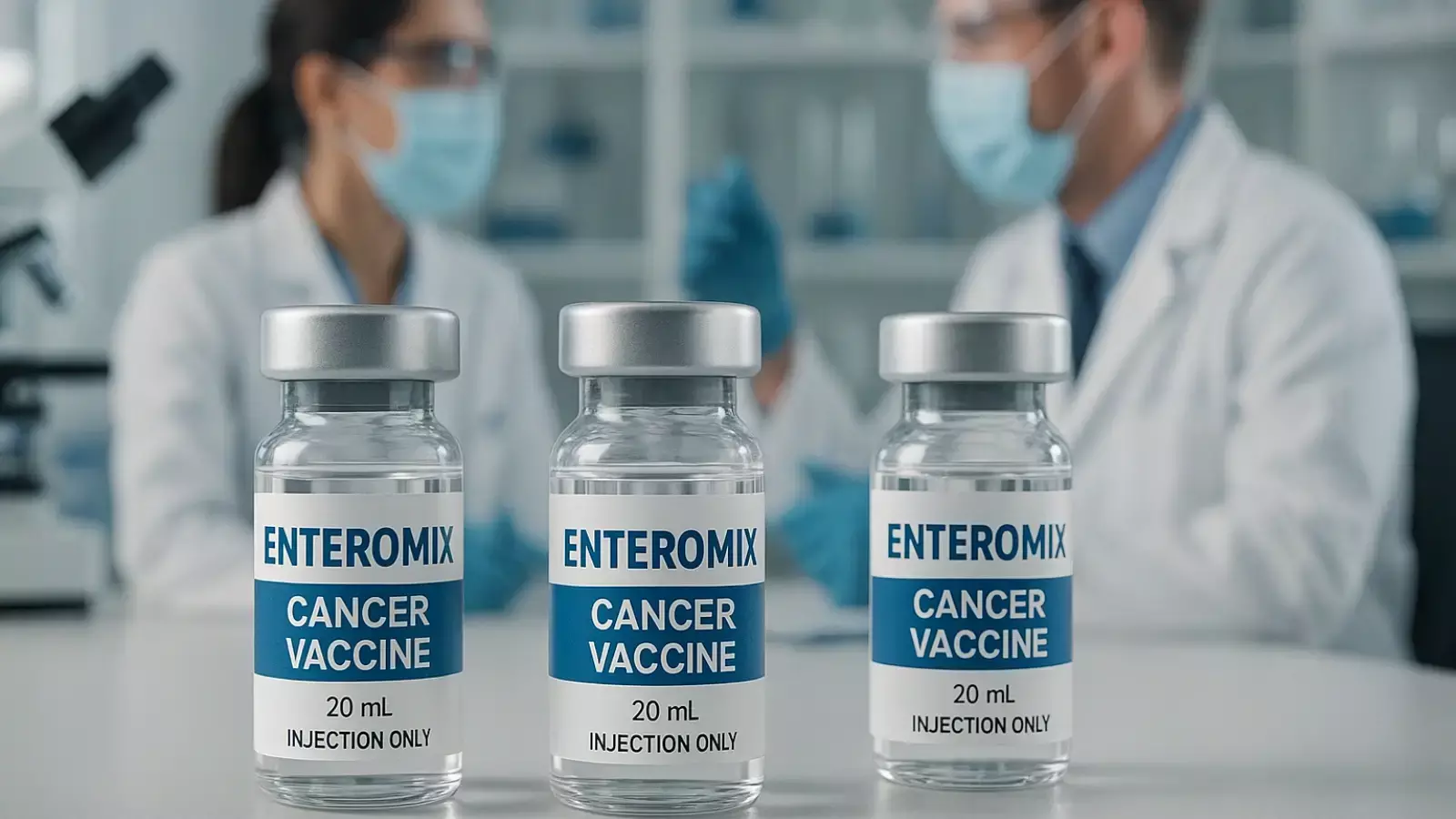 Enteromics Cancer Vaccine: క్యాన్సర్పై రష్యా బ్రహ్మాస్త్రం! ఎంటెరోమిక్స్ వ్యాక్సిన్ క్లినికల్ దశకు Enteromics Cancer Vaccine: క్యాన్సర్పై రష్యా బ్రహ్మాస్త్రం! ఎంటెరోమిక్స్ వ్యాక్సిన్ క్లినికల్ దశకు