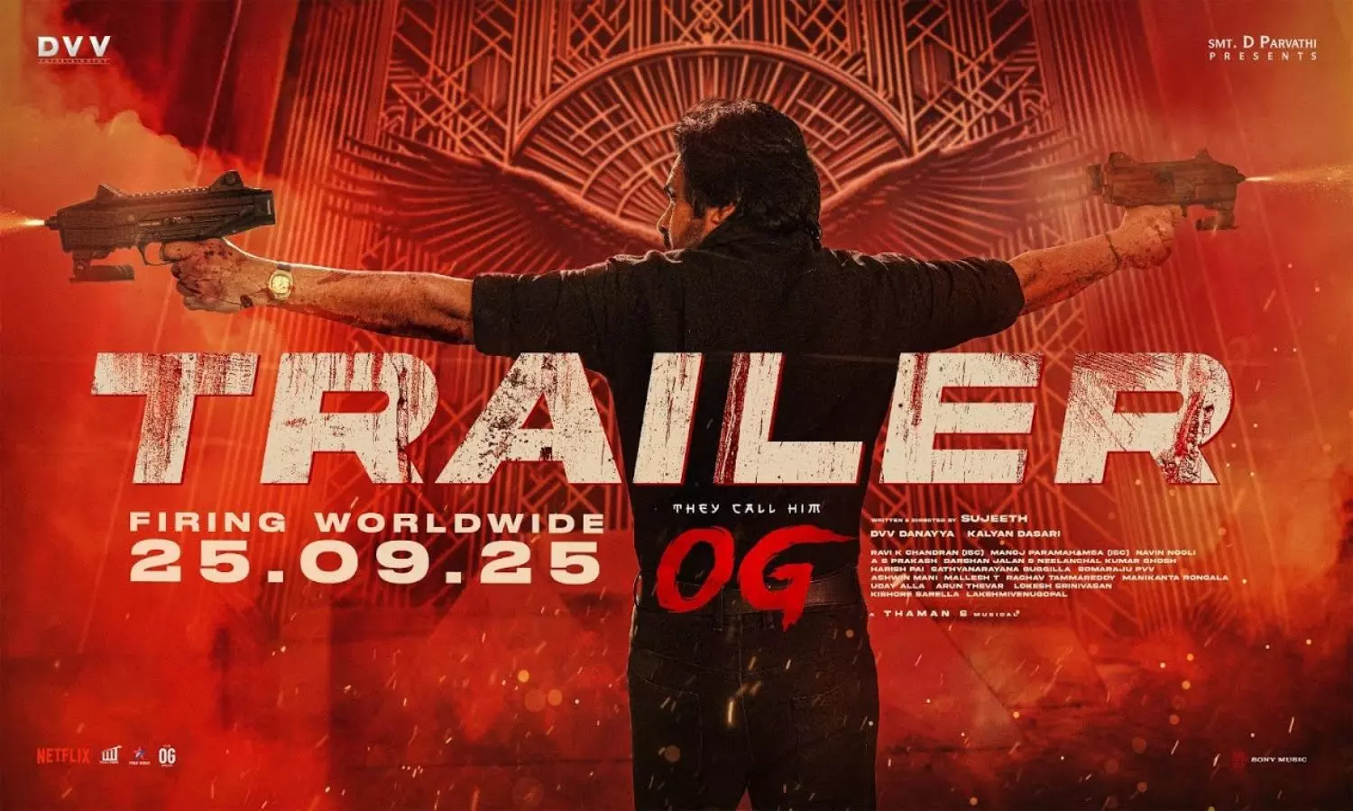OG Trailer: ‘ఓజీ’ ట్రైలర్ వచ్చేసింది OG Trailer: ‘ఓజీ’ ట్రైలర్ వచ్చేసింది