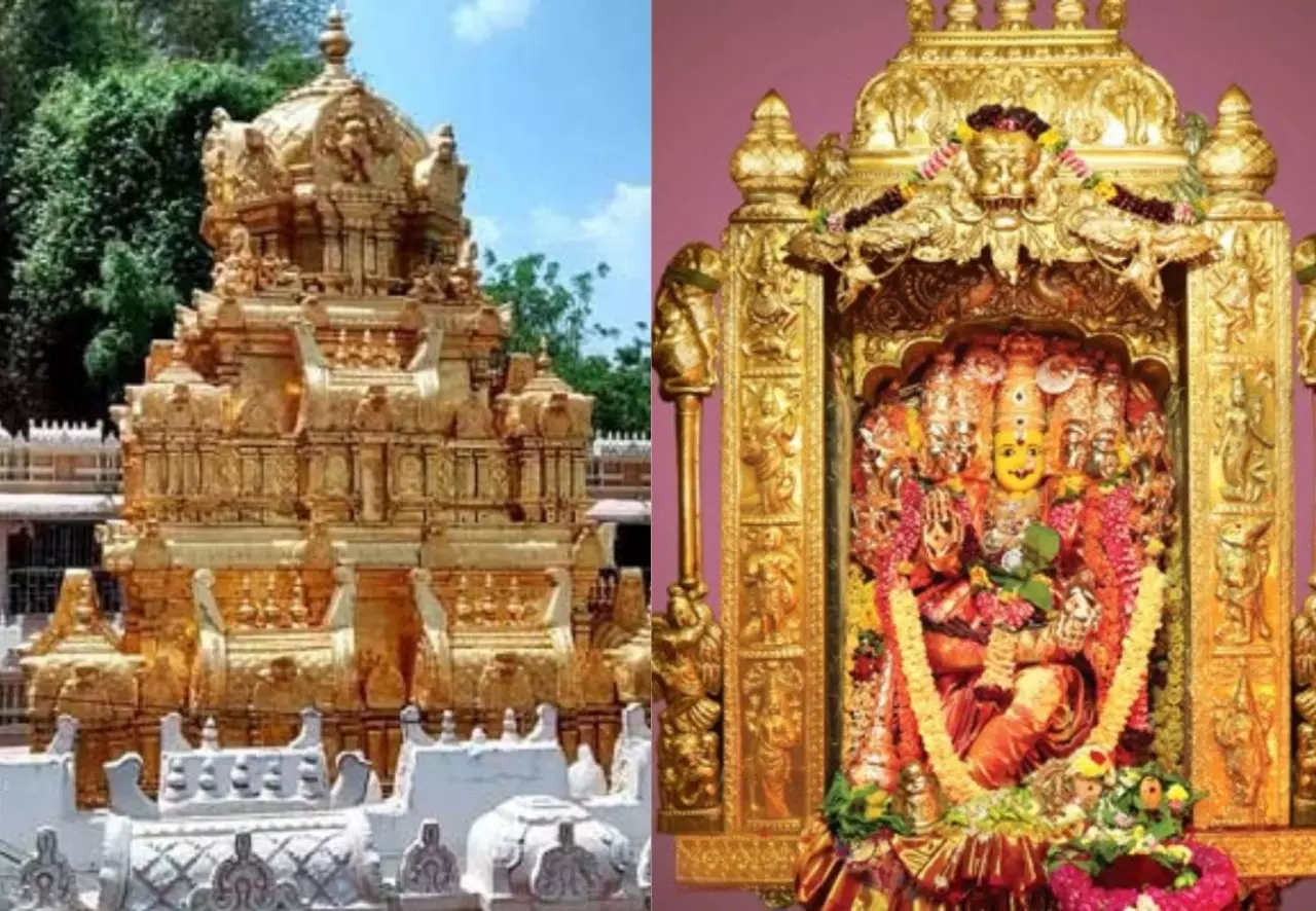 Vijayawada: విజయవాడలో రెండో రోజు గాయిత్రీ దేవిగా కనకదుర్గమ్మ