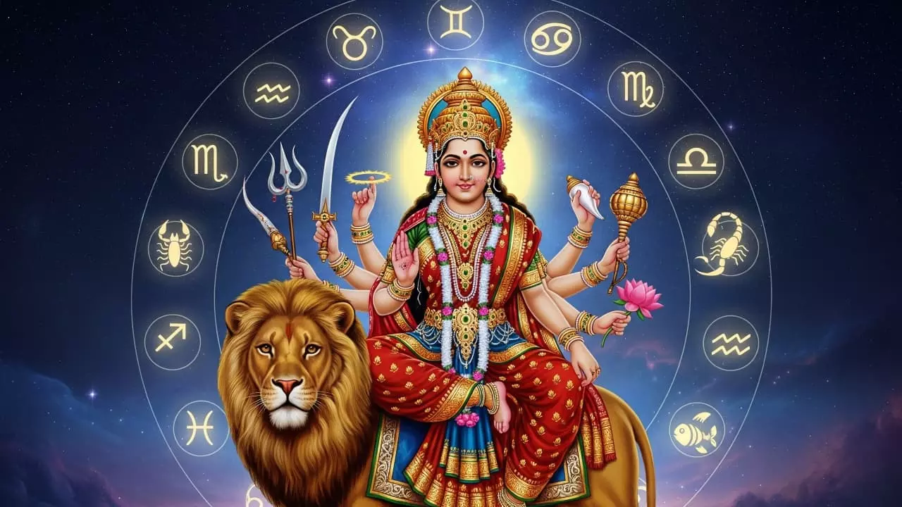 Navratri 2025: ఈ 5 రాశుల వారికి దుర్గాదేవి ఆశీర్వాదాలతో అదృష్టం వరించనుంది Navratri 2025: ఈ 5 రాశుల వారికి దుర్గాదేవి ఆశీర్వాదాలతో అదృష్టం వరించనుంది