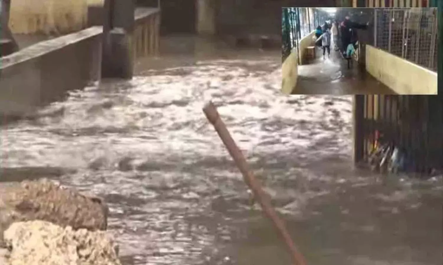 Koti ENT Hospital: జలదిగ్బంధంలో కోఠి ENT హాస్పిటల్ Koti ENT Hospital: జలదిగ్బంధంలో కోఠి ENT హాస్పిటల్