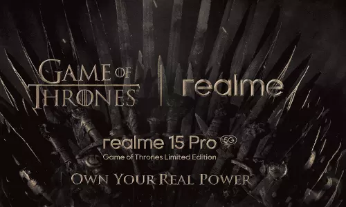 Realme 15 Pro 5G Game of Thrones Edition: రియల్మీ 15 ప్రో 5జీ.. భారత్ కోసం కొత్త గేమ్ ఆఫ్ థ్రోన్స్ ఎడిషన్.. భూమ్ చేస్తున్న బ్లాక్ కలర్..! Realme 15 Pro 5G Game of Thrones Edition: రియల్మీ 15 ప్రో 5జీ.. భారత్ కోసం కొత్త గేమ్ ఆఫ్ థ్రోన్స్ ఎడిషన్.. భూమ్ చేస్తున్న బ్లాక్ కలర్..!