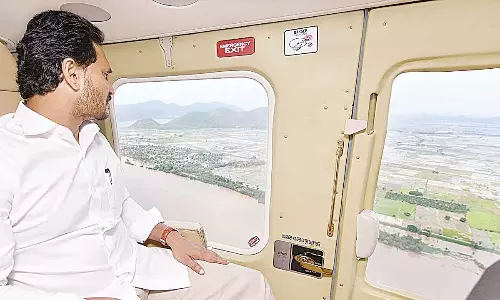 జగన్‌ రోడ్‌షోకు నో: హెలికాప్టర్‌ ప్రయాణానికి మాత్రమే అనుమతి