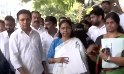 Jubilee Hills Bypoll: నామినేషన్‌ దాఖలు చేసిన మాగంటి సునీత