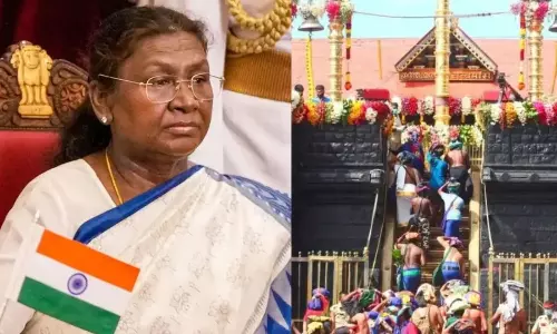 Droupadi Murmu: రేపు శబరిమల ఆలయాన్ని సందర్శించనున్న రాష్ట్రపతి ముర్ము Droupadi Murmu: రేపు శబరిమల ఆలయాన్ని సందర్శించనున్న రాష్ట్రపతి ముర్ము