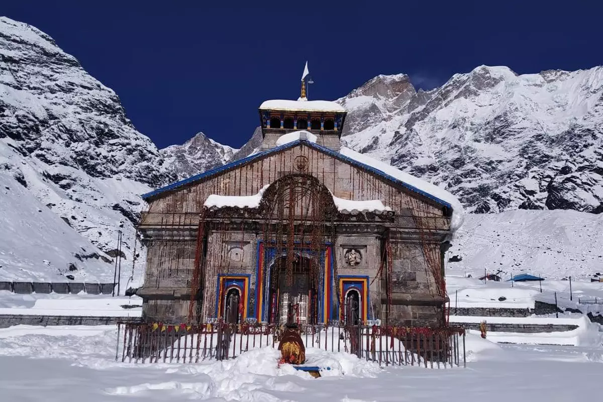 Kedarnath Temple: కేదార్‌నాథ్ ఆలయ తలుపులు మూసివేత