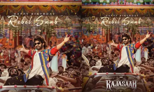 The Raja Saab: బర్త్‌ డే స్పెషల్ – ప్రభాస్ స్పెషల్ పోస్టర్ రిలీజ్