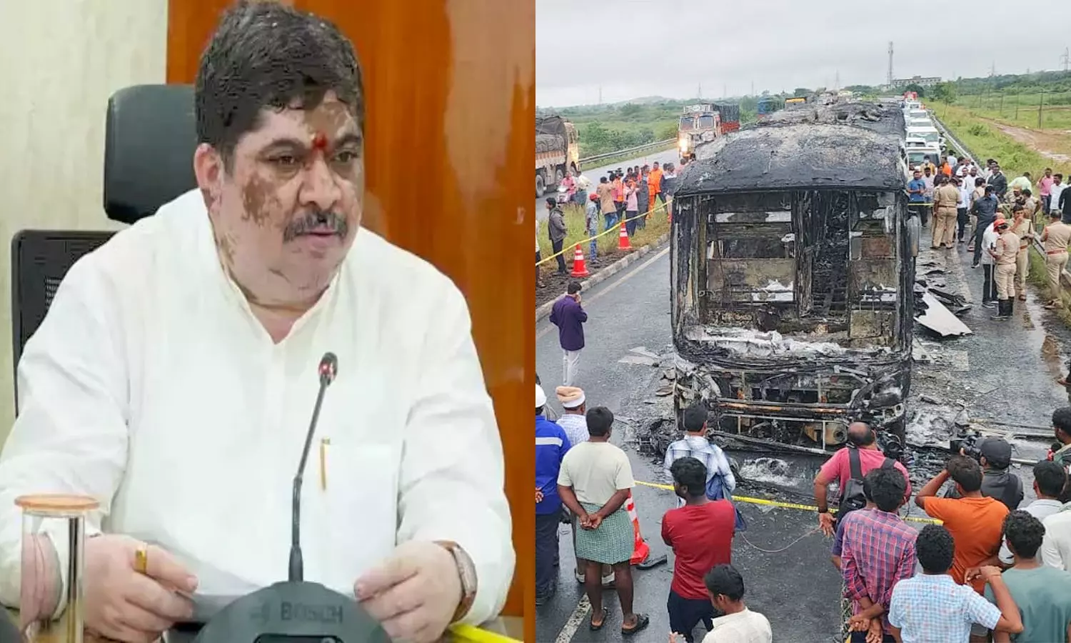 Ponnam Prabhakar: కర్నూలు ప్రమాద ఘటనపై మంత్రి పొన్నం దిగ్భ్రాంతి Ponnam Prabhakar: కర్నూలు ప్రమాద ఘటనపై మంత్రి పొన్నం దిగ్భ్రాంతి