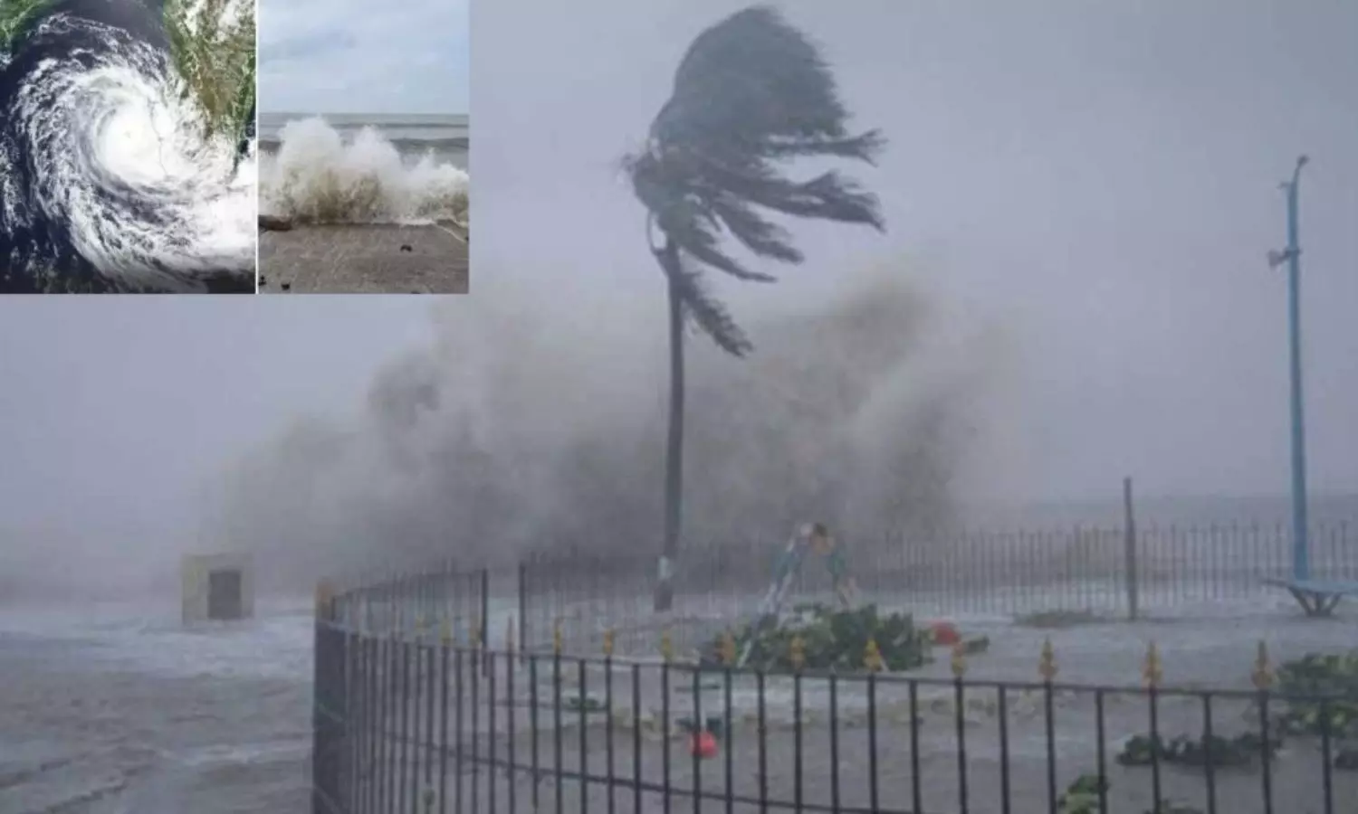 Cyclone Montha: బాపట్ల జిల్లాలో మొంథా తుఫాన్ కారణంగా కురుస్తున్న భారీ వర్షాలు Cyclone Montha: బాపట్ల జిల్లాలో మొంథా తుఫాన్ కారణంగా కురుస్తున్న భారీ వర్షాలు