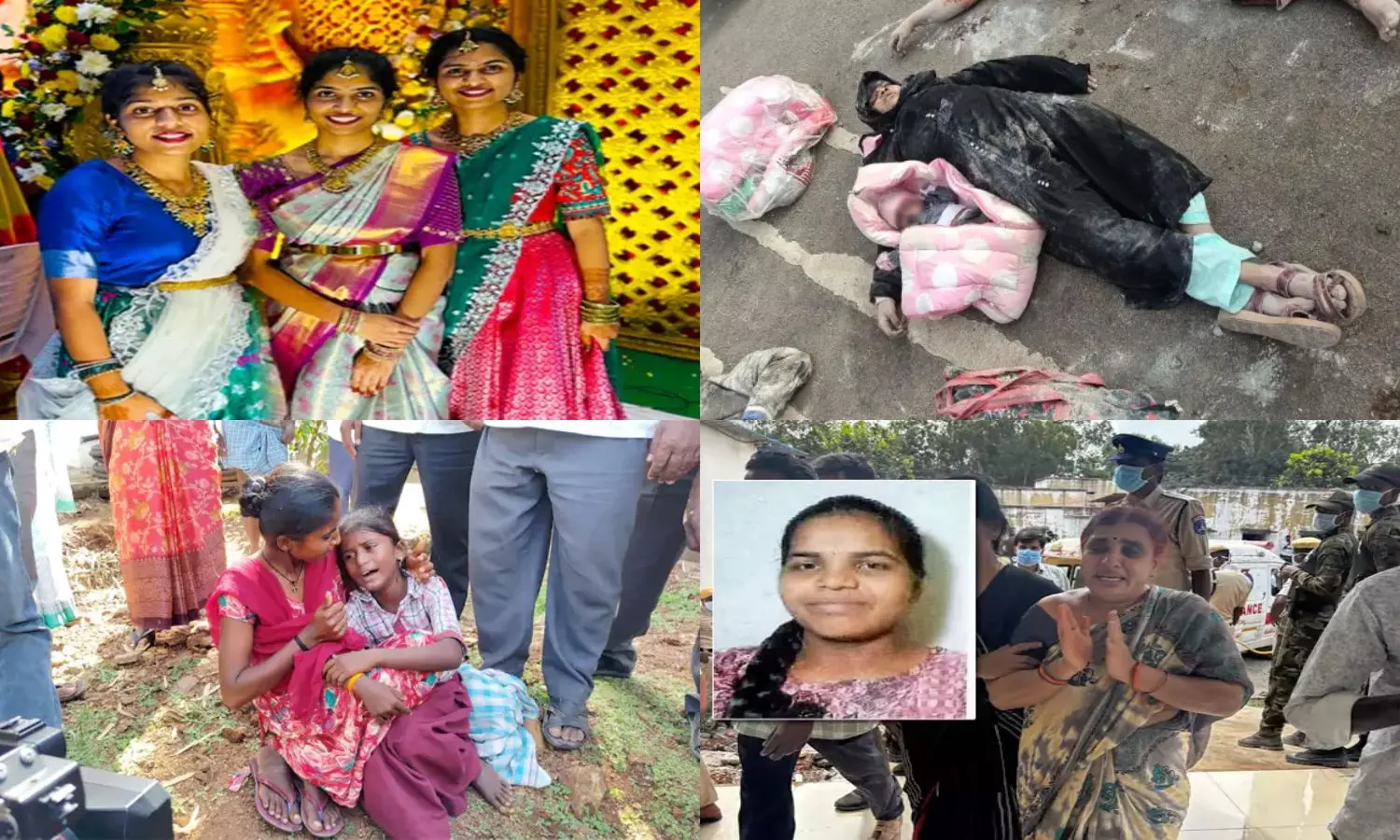 Chevella Road Accident: రోడ్డు ప్రమాదంలో గుండెను పిండేసే దృశ్యాలు