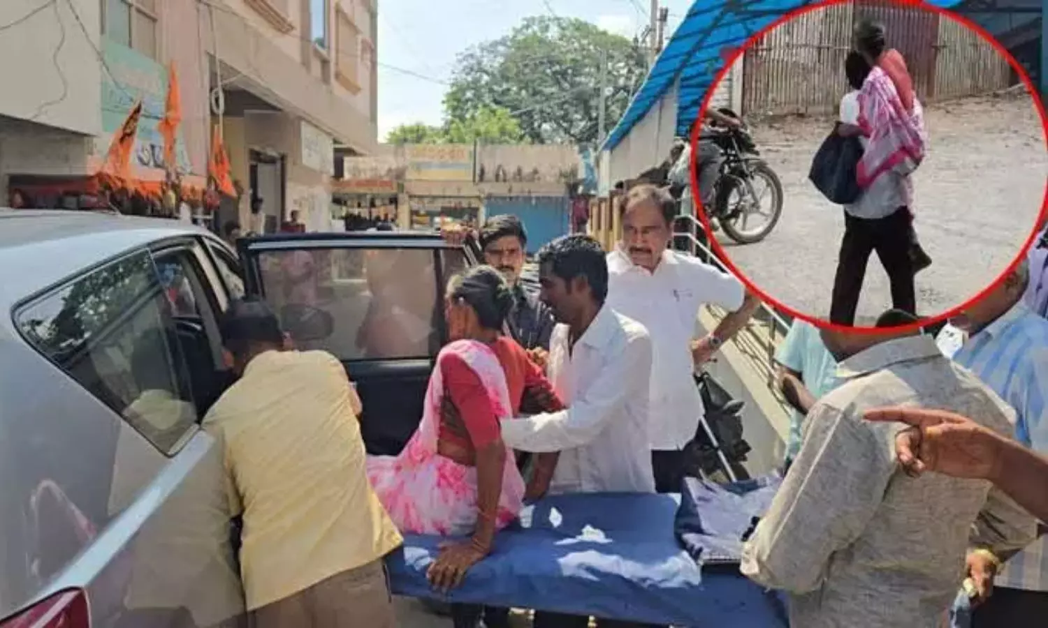 డబ్బులు లేక అమ్మను ఆస్పత్రికి మోసుకెళ్లిన కుమారుడు.. మానవత్వం చాటుకున్న జగిత్యాల ఎమ్మెల్యే..
