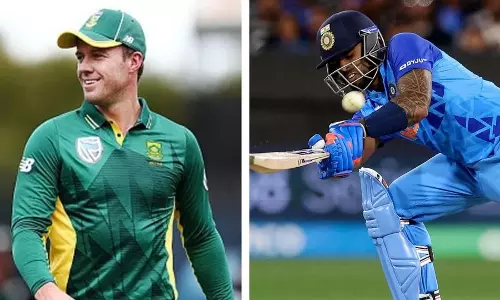 Suryakumar Yadav : టీ20లాగా ఆడలేకపోతున్నా.. నాకు వన్డే ఆట నేర్పండి.. డివిలియర్స్ సాయం కోరిన సూర్యకుమార్ Suryakumar Yadav : టీ20లాగా ఆడలేకపోతున్నా.. నాకు వన్డే ఆట నేర్పండి.. డివిలియర్స్ సాయం కోరిన సూర్యకుమార్