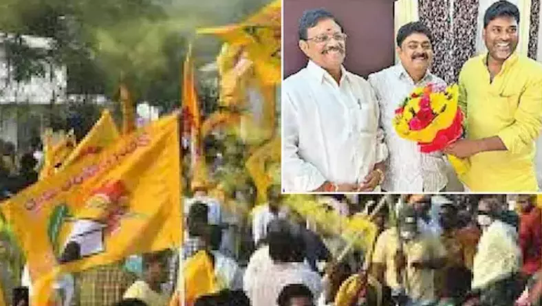 Operation Satyavedu: ఆపరేషన్ సత్యవేడు..శంకర్రెడ్డి ఎంట్రీతో సైకిల్కు నూతన జోష్ Operation Satyavedu: ఆపరేషన్ సత్యవేడు..శంకర్రెడ్డి ఎంట్రీతో సైకిల్కు నూతన జోష్