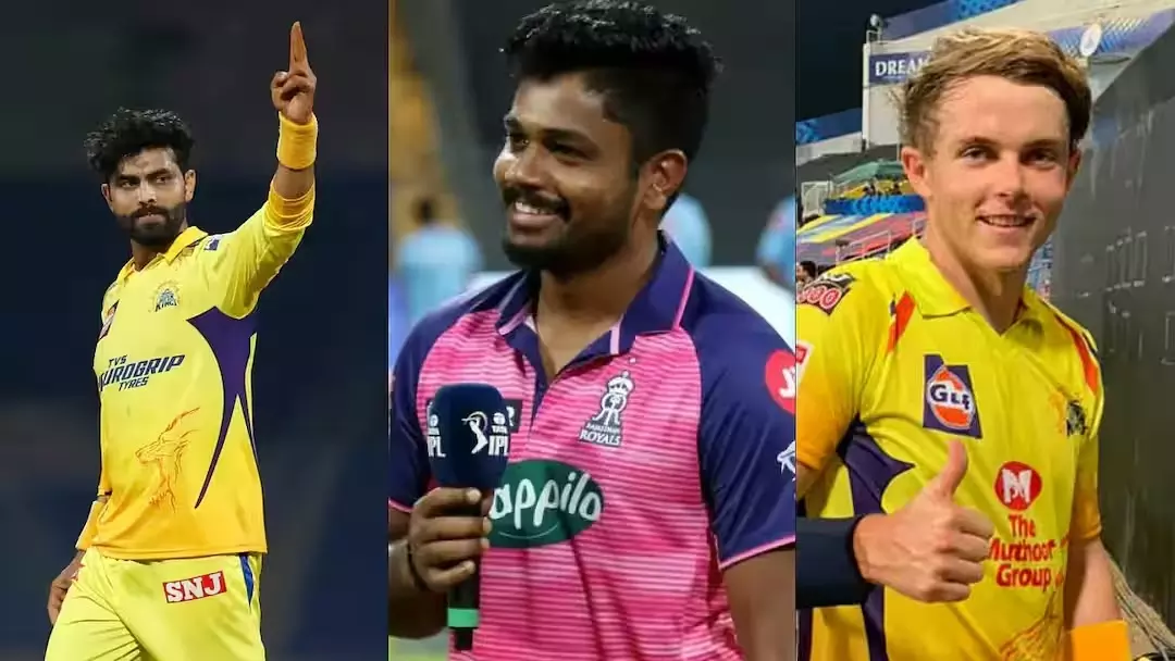 IPL 2026 : రూ.18 కోట్ల సంజు శాంసన్ కోసం.. జడేజా, శాం కరణ్‌లను వదులుకుంటున్న సీఎస్కే