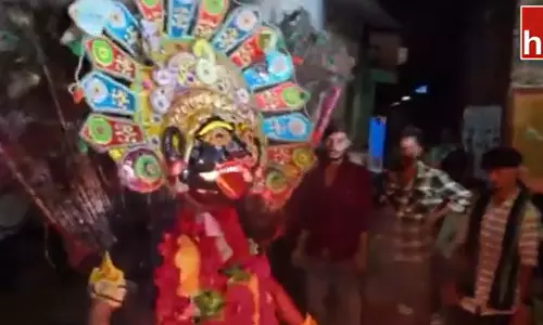 శ్రీకాకుళం జిల్లా ఇచ్చాపురంలో ఒడిశా సంప్రదాయ నృత్యాలు