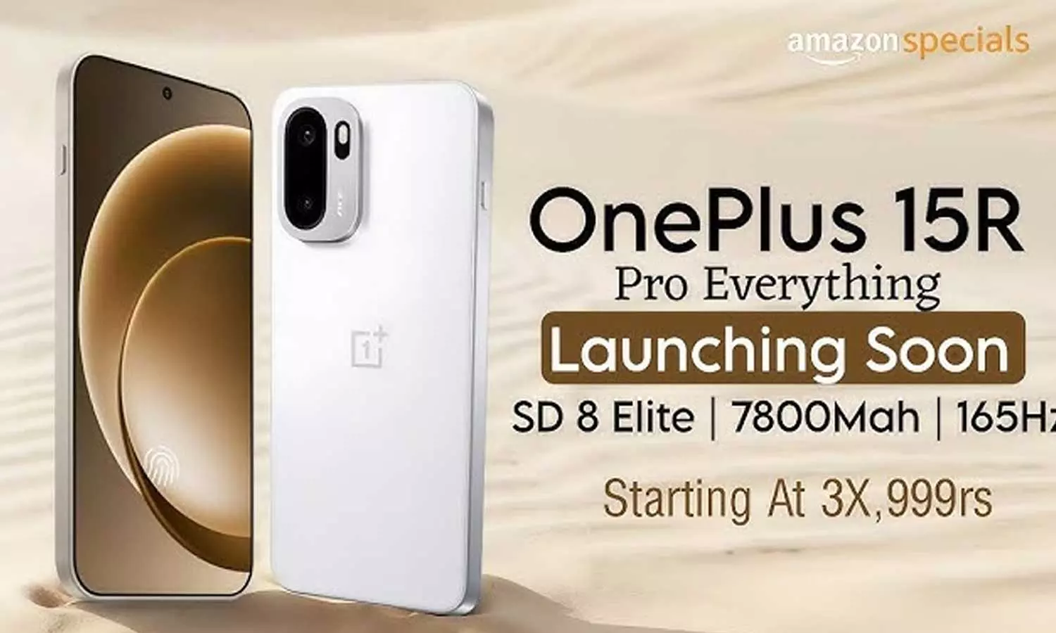 OnePlus 15R: 7,800mAh బ్యాటరీ, స్నాప్డ్రాగన్ ప్రాసెసర్.. వన్ప్లస్ నుంచి ఆకట్టుకునే 5G ఫోన్..! OnePlus 15R: 7,800mAh బ్యాటరీ, స్నాప్డ్రాగన్ ప్రాసెసర్.. వన్ప్లస్ నుంచి ఆకట్టుకునే 5G ఫోన్..!