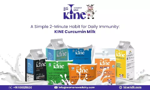 KINE Curcumin Milk : ఒక గ్లాసు పాలతో రోజంతా ఉత్సాహం.. బిజీ ప్రొఫెషనల్స్‌కు KINE కుర్కుమిన్ మిల్క్  బెస్ట్