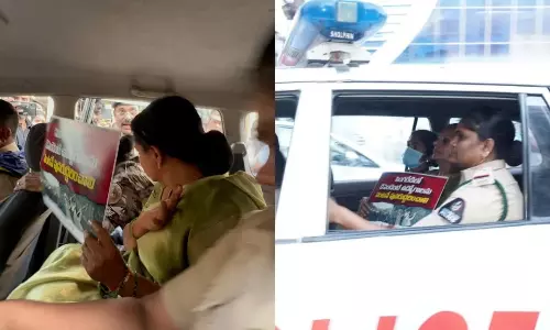 Kavitha Arrested: తెలంగాణ జాగృతి అధ్యక్షురాలు కవిత అరెస్ట్ Kavitha Arrested: తెలంగాణ జాగృతి అధ్యక్షురాలు కవిత అరెస్ట్