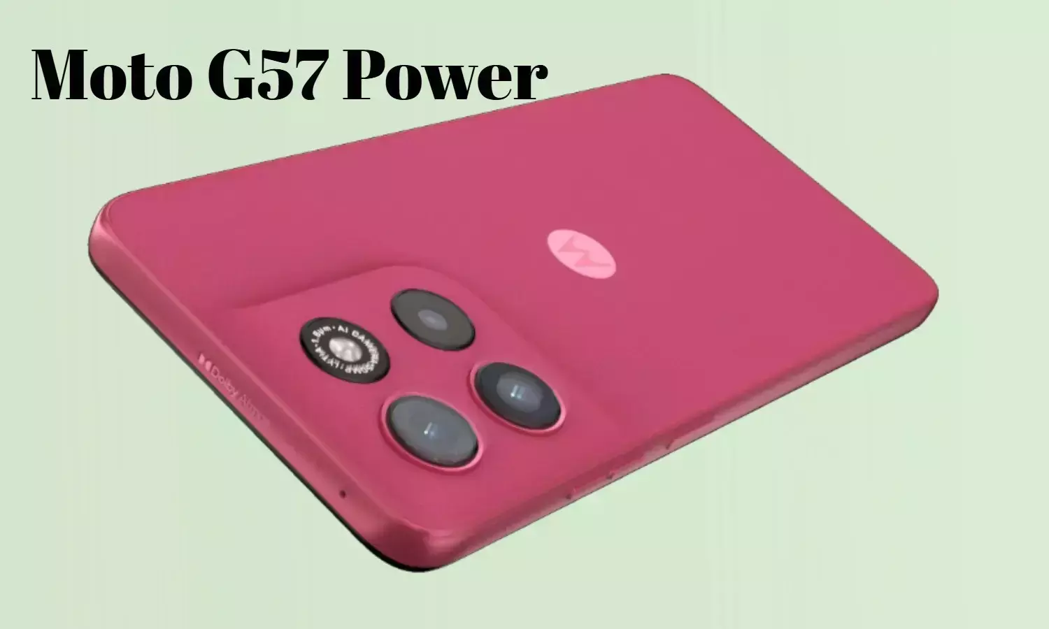 Moto G57 Power 5G: మోటో నుంచి పవర్ ఫుల్ ఫోన్.. 7000mAh బ్యాటరీ, 50MP కెమెరాతో వస్తుంది..! Moto G57 Power 5G: మోటో నుంచి పవర్ ఫుల్ ఫోన్.. 7000mAh బ్యాటరీ, 50MP కెమెరాతో వస్తుంది..!