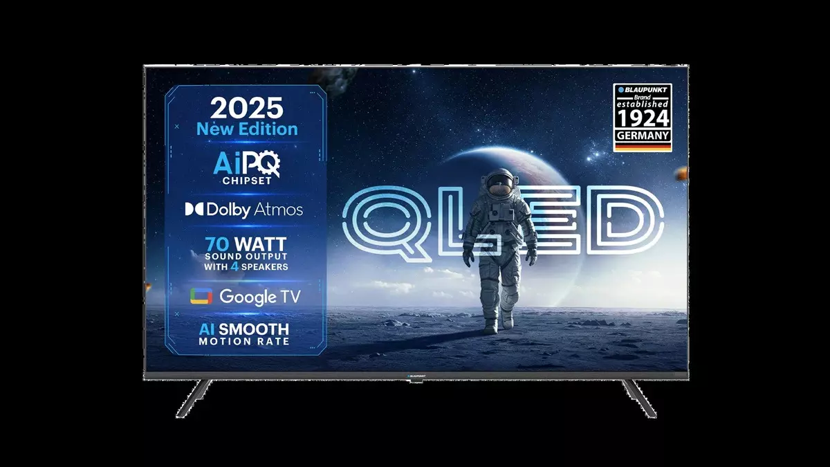 Blaupunkt QLED TV: బ్లూపంక్ట్ కొత్త టీవీలు.. రూ.32 వేల నుంచి స్టార్ట్..!