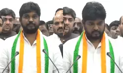 Naveen Yadav: జూబ్లీహిల్స్ ఎమ్మెల్యేగా ప్రమాణ స్వీకారం చేసిన నవీన్ యాదవ్
