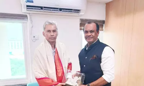 నల్గొండలో 50 కోట్లతో నాలుగు లైన్ల రహదారికి శంకుస్థాపన చేసిన మంత్రి కోమటిరెడ్డి