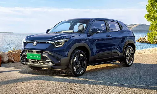 Maruti Suzuki e-Vitara: మారుతి ఫస్ట్ ఎలక్ట్రిక్ కారు..  డిసెంబర్ 2న వచ్చేస్తుంది..!