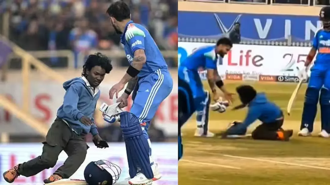 Security Breach: కోహ్లీ కాళ్లుమొక్కిన అభిమాని జైల్లో ఉన్నాడా ? భద్రతా ఉల్లంఘన  చేస్తే ఎలాంటి శిక్ష పడుతుంది?