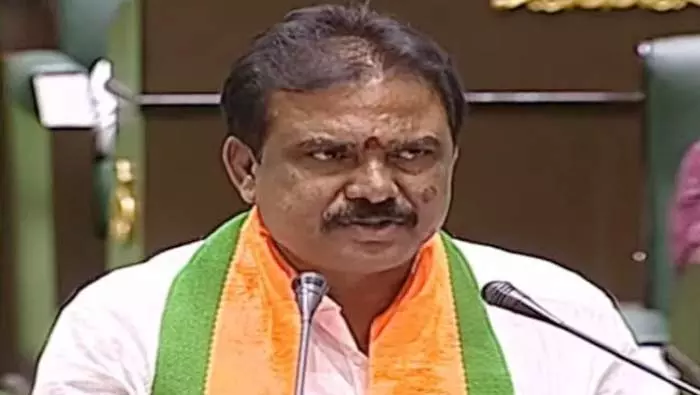 సీఎం రేవంత్పై బీజేపీ ఎమ్మెల్యే పాయల్ శంకర్ ప్రశంసల వర్షం సీఎం రేవంత్పై బీజేపీ ఎమ్మెల్యే పాయల్ శంకర్ ప్రశంసల వర్షం