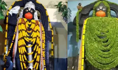 గుంటూరు జిల్లాలో వీరాంజనేయ స్వామి ఆలయంలో ఘనంగా హనుమత్ వ్రతం నిర్వహణ