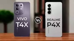 Realme P4x 5G vs Vivo T4x 5G: రెండు ఖతర్నాక్ ఫోన్లు.. రూ.15,000 లోపు ఏ 5G ఫోన్ బెస్ట్..? Realme P4x 5G vs Vivo T4x 5G: రెండు ఖతర్నాక్ ఫోన్లు.. రూ.15,000 లోపు ఏ 5G ఫోన్ బెస్ట్..?