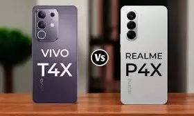 Realme P4x 5G vs Vivo T4x 5G: రెండు ఖతర్నాక్ ఫోన్లు.. రూ.15,000 లోపు ఏ 5G ఫోన్ బెస్ట్..? Realme P4x 5G vs Vivo T4x 5G: రెండు ఖతర్నాక్ ఫోన్లు.. రూ.15,000 లోపు ఏ 5G ఫోన్ బెస్ట్..?