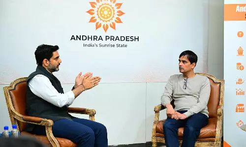 ఓపెన్ ఏఐ సీటీవో శ్రీనివాస నారాయణన్‌తో మంత్రి లోకేష్ భేటీ