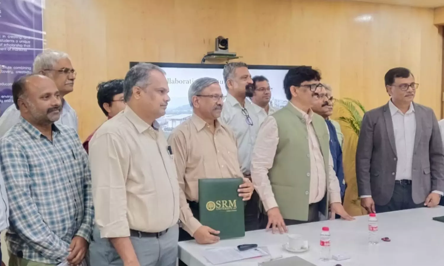 శ్రీ విష్ణు గ్రూప్తో ఎస్ఆర్ఎం వర్సిటీ ఎంవోయూ శ్రీ విష్ణు గ్రూప్తో ఎస్ఆర్ఎం వర్సిటీ ఎంవోయూ