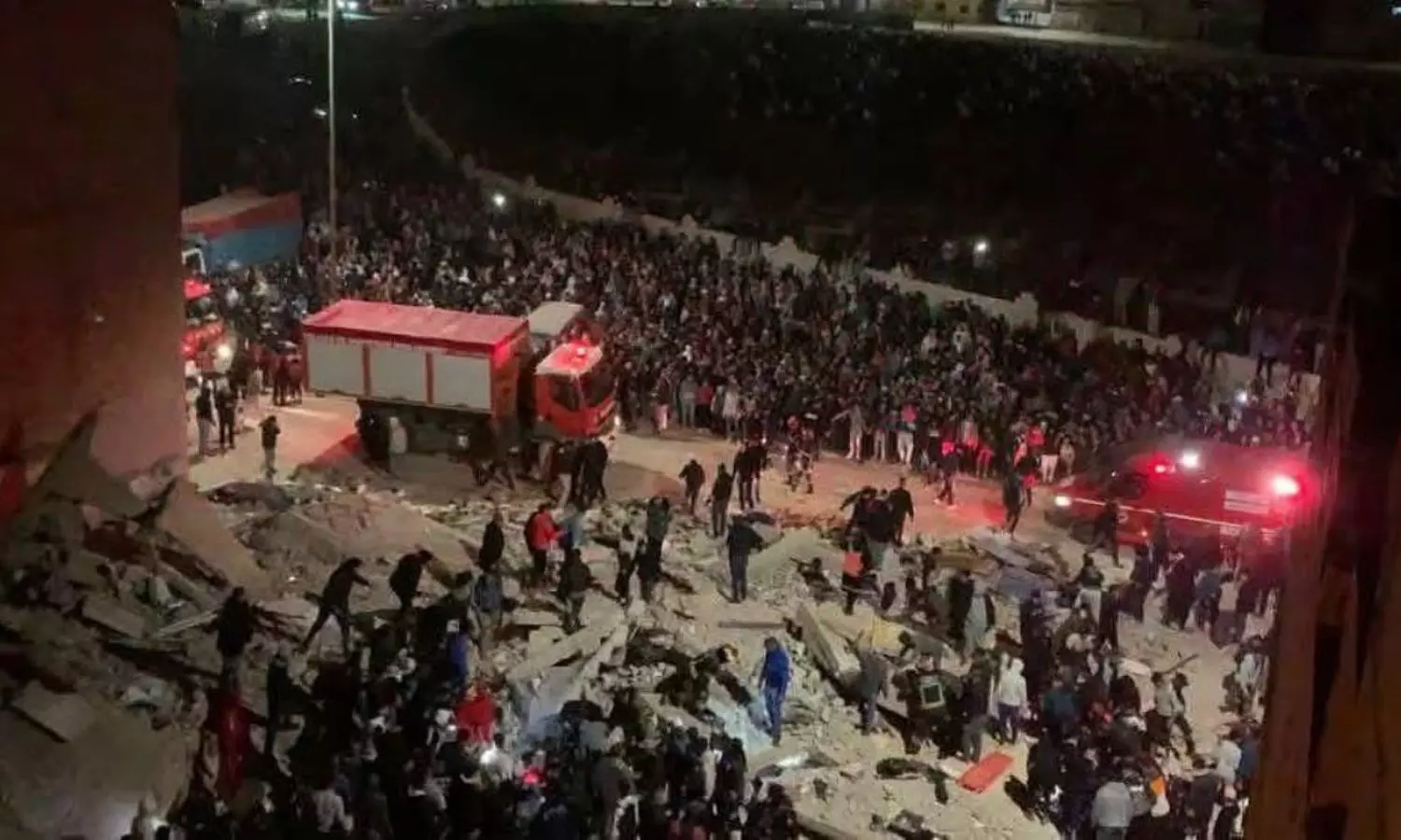 Morocco Building Collapse: నార్త్ ఆఫ్రికాలోని మొరాకోలో ఘోర ప్రమాదం Morocco Building Collapse: నార్త్ ఆఫ్రికాలోని మొరాకోలో ఘోర ప్రమాదం