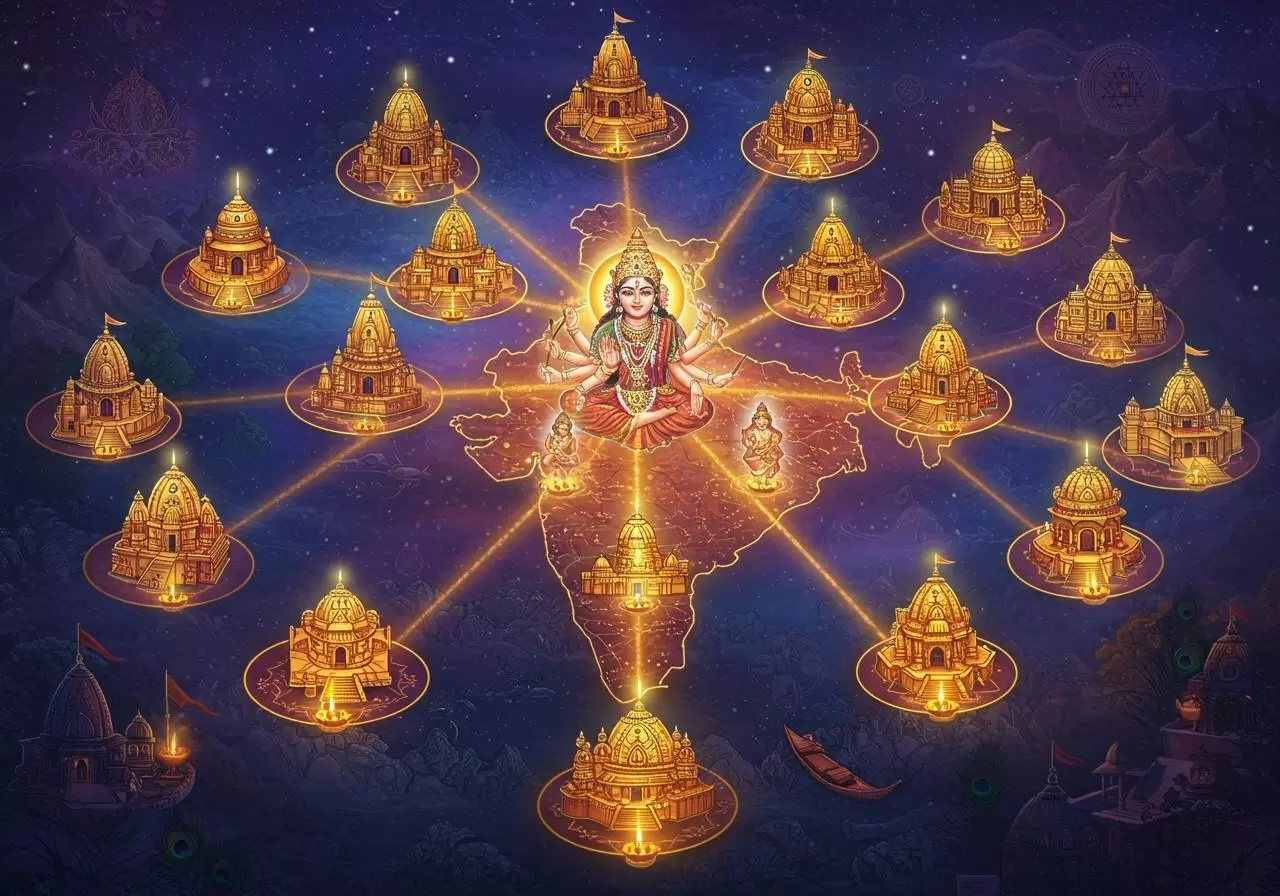 Ashtadasha Shakti Peethas: 18 Sacred Shakti Peethas of India and Beyond Ashtadasha Shakti Peethas: 18 Sacred Shakti Peethas of India and Beyond