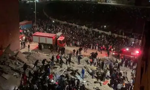 Morocco Building Collapse: నార్త్ ఆఫ్రికాలోని మొరాకోలో ఘోర ప్రమాదం Morocco Building Collapse: నార్త్ ఆఫ్రికాలోని మొరాకోలో ఘోర ప్రమాదం