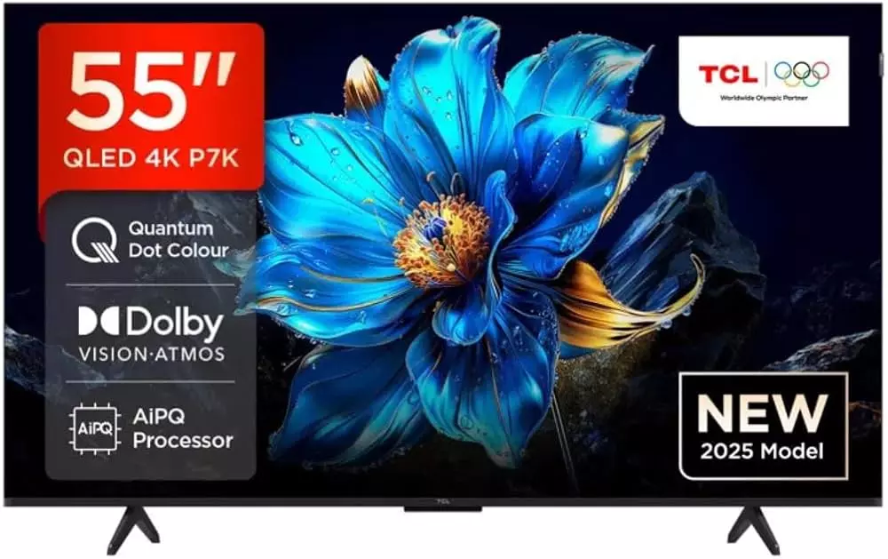 TCL 55” 4K Smart QLED Google TV పై భారీ ఆఫర్ – అసలు రూ.1.09 లక్షలతో，ఇప్పుడు కేవలం ₹36,990..!